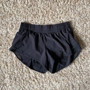 Black Lululemon size 6 shorts